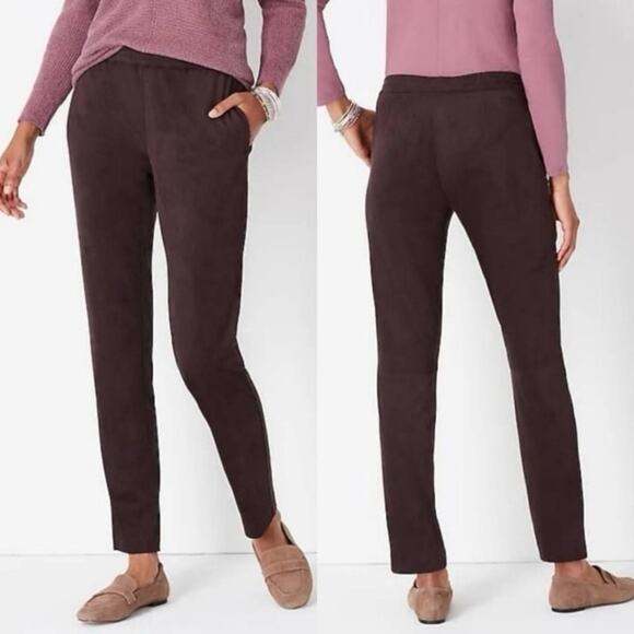 J. Jill | Pants & Jumpsuits | Nwt J Jill Wearever Faux Suede Slim Fit ...